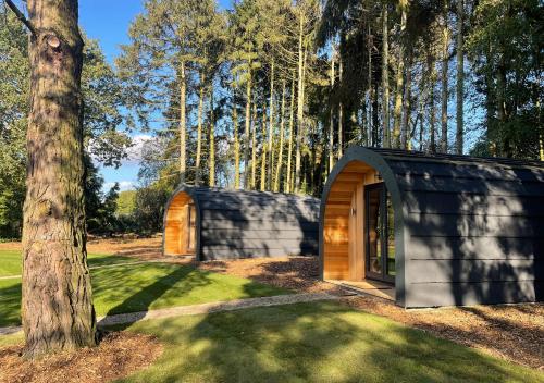 Сад в Great Hallingbury Manor & Lodges London Stansted