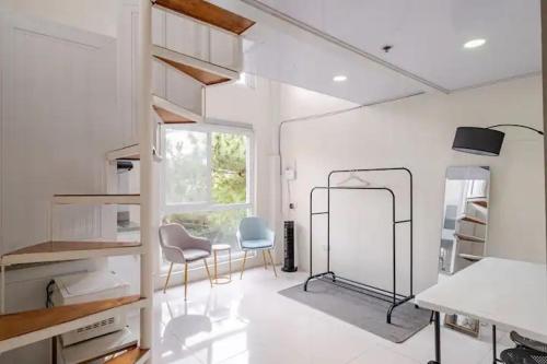 Η κουζίνα ή μικρή κουζίνα στο Minimalist Loft 107