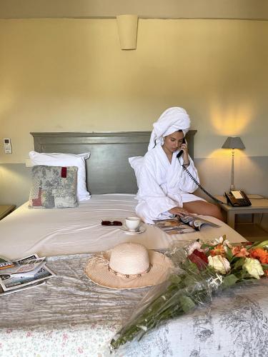Tetamu yang menginap di Le Couvent d'Hérépian - Hôtel & Spa