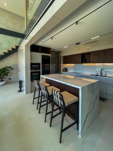 Dapur atau dapur kecil di Beykoz Breeze