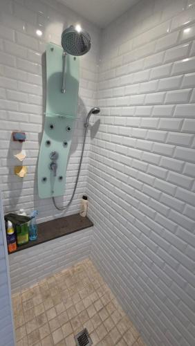 Koupelna v ubytování Chambre avec terrasse Argeles sur mer