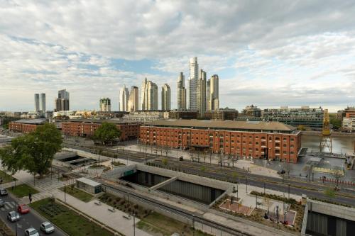 a view of a city with tall buildings at Almarena Madero Urbano Affiliated by Melia in Buenos Aires