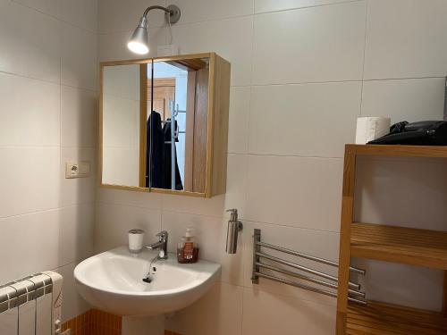 Koupelna v ubytování La Cuenca, Edificio Los Molinos