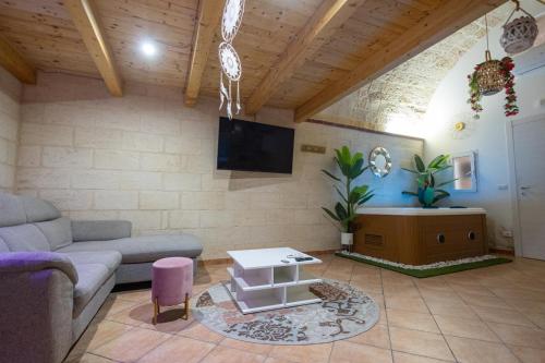 TV a/nebo společenská místnost v ubytování Suite16 & spa