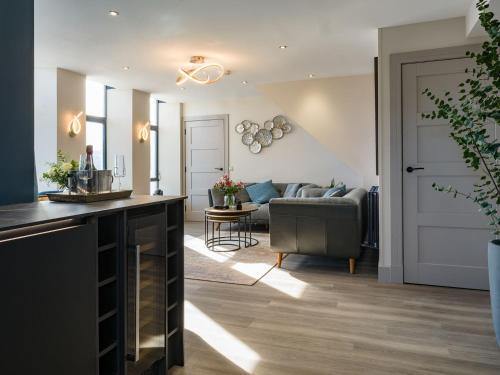 Coin salon dans l'établissement Arran Shores Suite 12