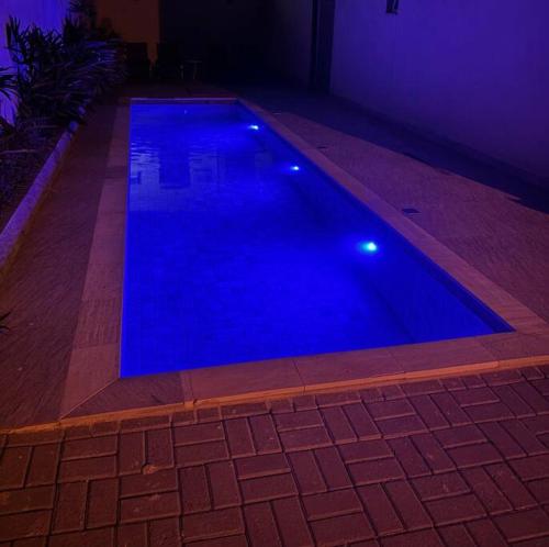 Πισίνα στο ή κοντά στο Flat aconchegante em Juquehy! Com piscina!