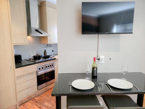 Una cocina o zona de cocina en Royal Boland