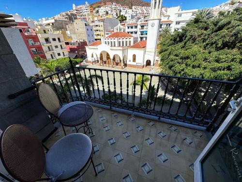 Μπαλκόνι ή βεράντα στο Hotel Reveron Plaza