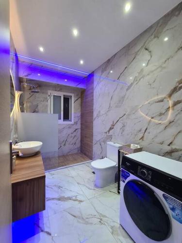 Koupelna v ubytování Luxury 3siblings