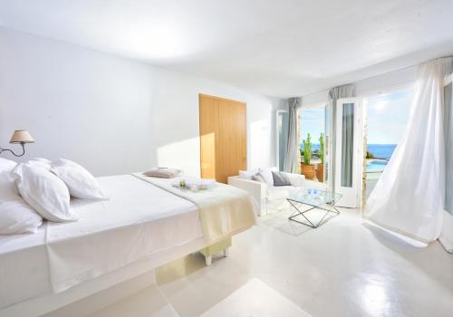 Katil atau katil-katil dalam bilik di Mykonos Pantheon