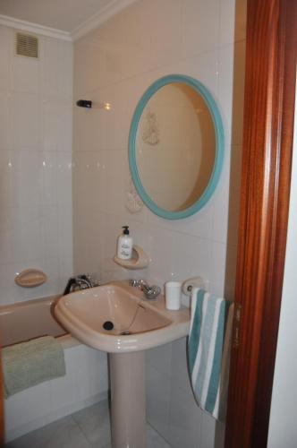 Koupelna v ubytování Monte Faro El corazón de Galicia