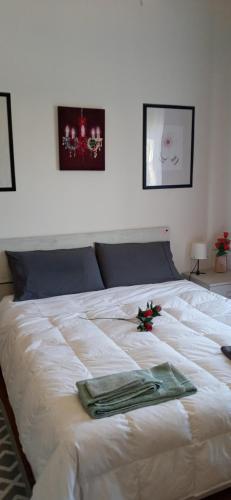 A bed or beds in a room at Sara