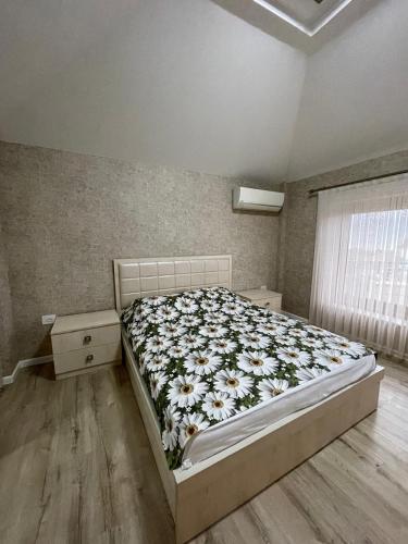 Novkhani Garden by the beachにあるベッド