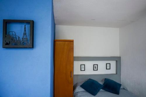 Ένα ή περισσότερα κρεβάτια σε δωμάτιο στο Lofts Arsénico