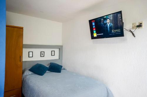 Ένα ή περισσότερα κρεβάτια σε δωμάτιο στο Lofts Arsénico