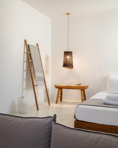 Letto o letti in una camera di Ploes Seaside Houses