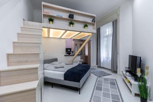 Lovely little downtown studio next to Subway,Metro