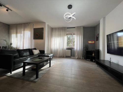 TV a/nebo společenská místnost v ubytování CC apartment