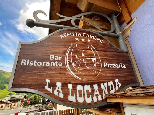 Certifikat, nagrada, logo ili neki drugi dokument izložen u objektu La Locanda