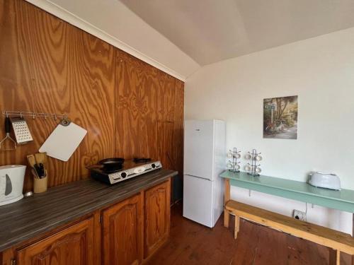 Kuchyň nebo kuchyňský kout v ubytování Forest Gate Backpackers