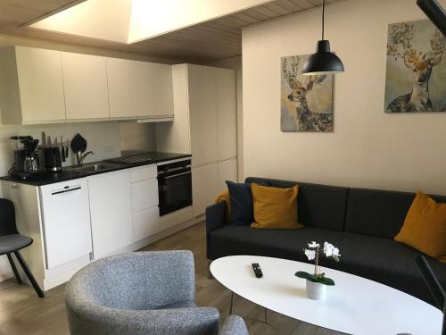 Kuchyň nebo kuchyňský kout v ubytování DCU-Camping Odense