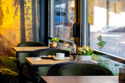 Χώρος καθιστικού στο Peak Star Hotel