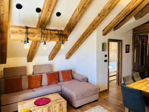 Posezení v ubytování Hotel Ovruč apartmány Vadian
