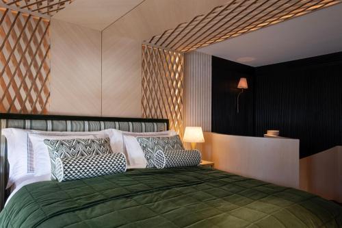 Ένα ή περισσότερα κρεβάτια σε δωμάτιο στο Vakko Hotel Sumahan Bosphorus