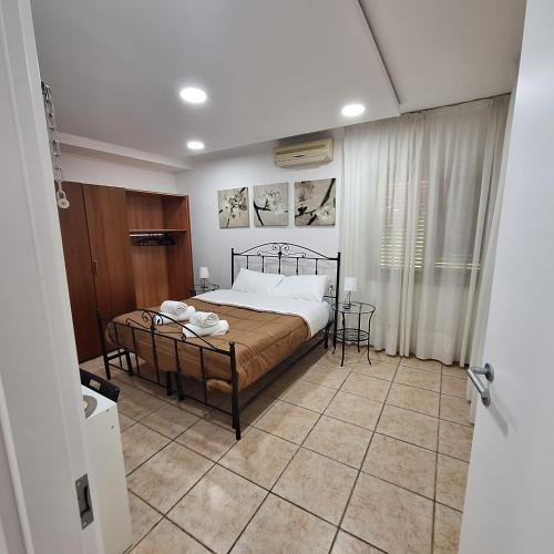 Postel nebo postele na pokoji v ubytování Giallo Limone B&B