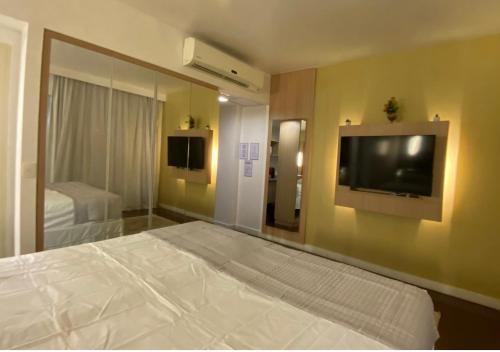 Katil atau katil-katil dalam bilik di uma joia no Hotel Mercure Manaus