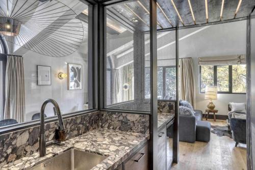 Χώρος καθιστικού στο Appartement Orso