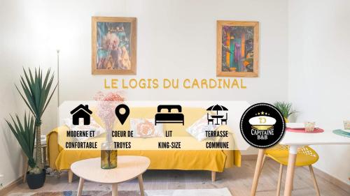 Le Logis du Cardinal - Lit king Size - Hypercentre