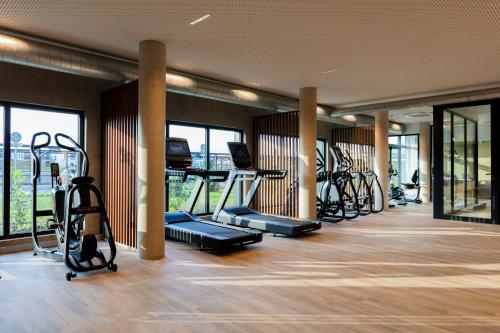 Pusat kecergasan dan/atau kemudahan kecergasan di Ki Space Hotel & Spa - near Disneyland Paris