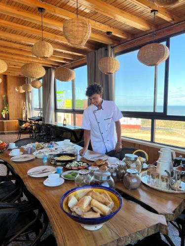 Comida en o cerca de este lodge