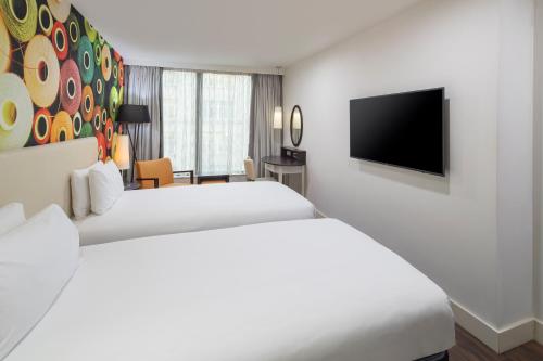 Postel nebo postele na pokoji v ubytování Hotel Indigo Liverpool by IHG