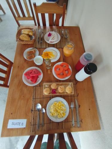 Mad på pensionatet eller i nærheden