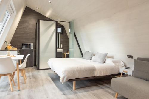 Posezení v ubytování EcoCamp San Román by SuitesNature