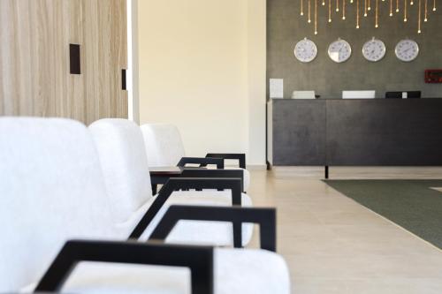Posezení v ubytování Riviera suites , hotel apartement