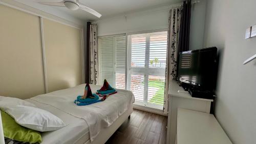 Posteľ alebo postele v izbe v ubytovaní Casa del mar
