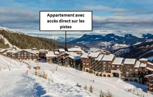 Studio cosy à Méribel Mottaret - 27 m² avec balcon