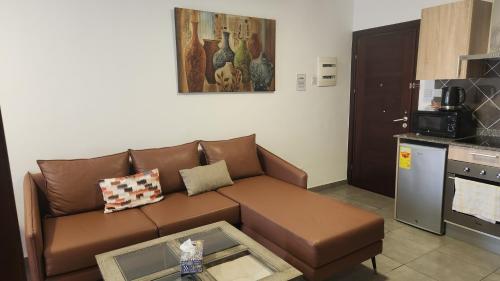 Kuchyň nebo kuchyňský kout v ubytování Oasis