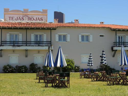 El plano del piso de Hotel Tejas Rojas