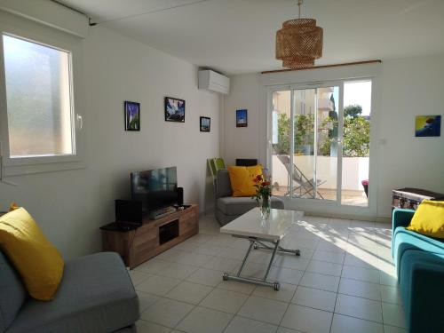 Posezení v ubytování Jasmin