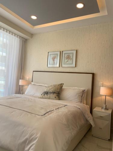 Ένα ή περισσότερα κρεβάτια σε δωμάτιο στο Quinta San Miguel Ocean and Canal