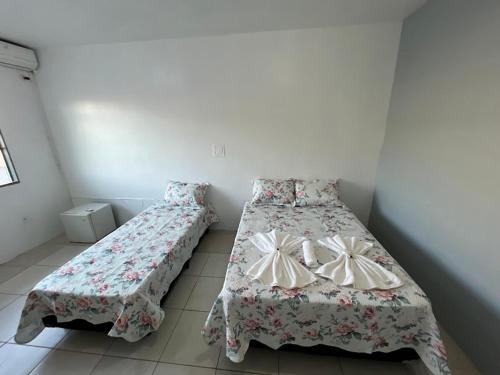 Ένα ή περισσότερα κρεβάτια σε δωμάτιο στο Hotel Caçula Do Pampa
