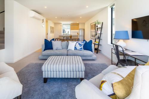 Et opholdsområde på Getaway on Manchester Street - Carpark, Central