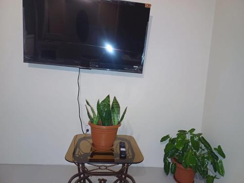Televisyen dan/atau pusat hiburan di Paradise Hideaway