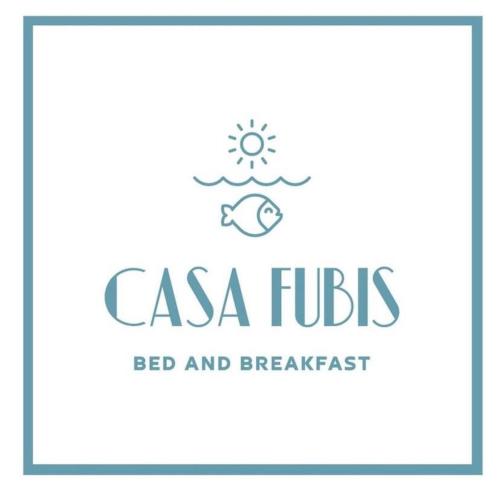 Casa Fubisに飾ってある許可証、賞状、看板またはその他の書類