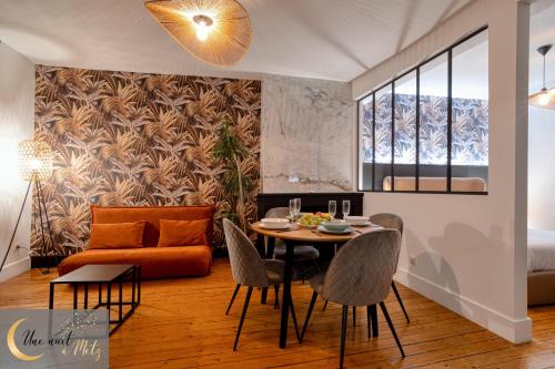 Et opholdsområde på L authentique appartement