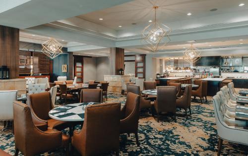 Et opholdsområde på Horseshoe Bay Resort